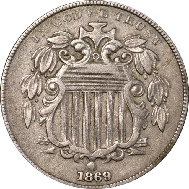 1869 Shield Nickel Great Deals From The Executive Coin Company