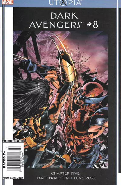 Dark Avengers #8 (Newsstand) FN; Marvel | Utopia 5 - we combine shipping