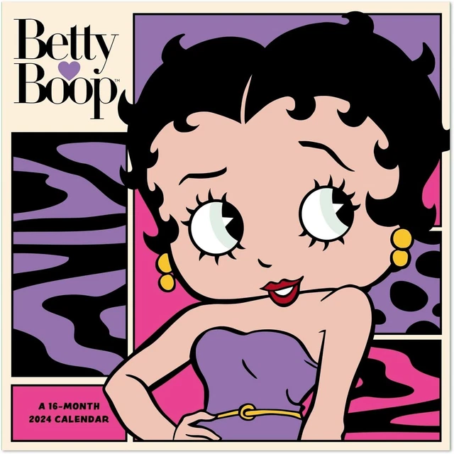 BETTY BOOP 2024 Wall Calendar Brand New Ddd123 16.95 PicClick