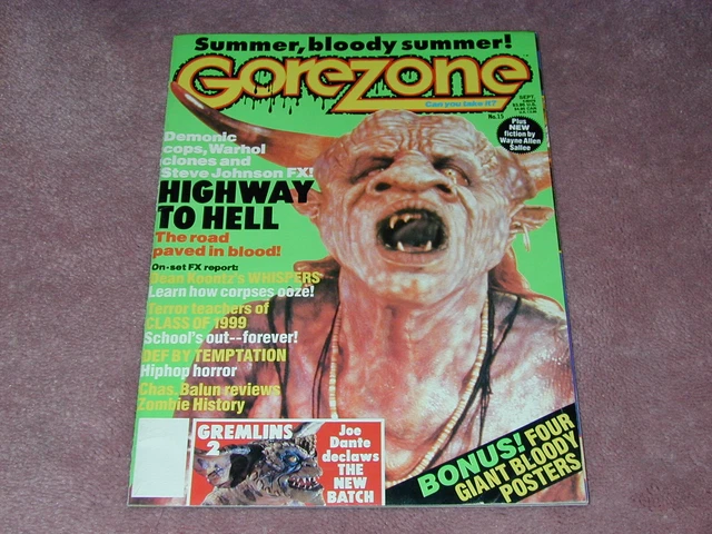 GOREZONE magazine # 15,  Free Shipping USA, Gore Zone