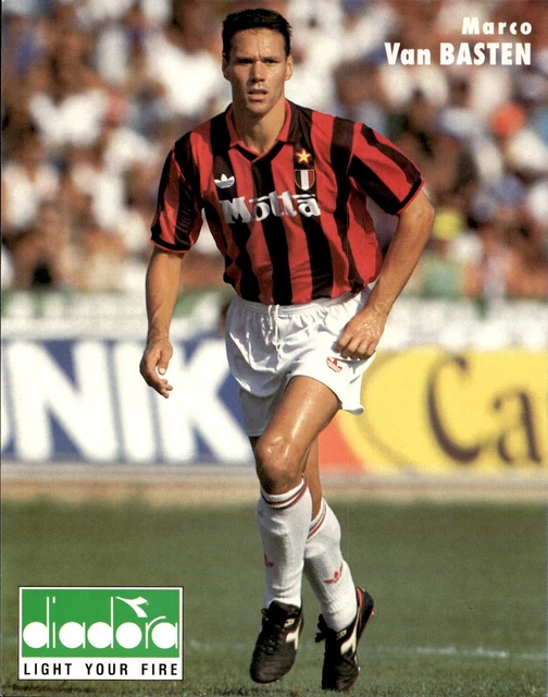 Bottes De Football Vintage Diadora Rossonero 1992 (Marco Van Basten) - Taille 7 - Neuf Avec Emballage