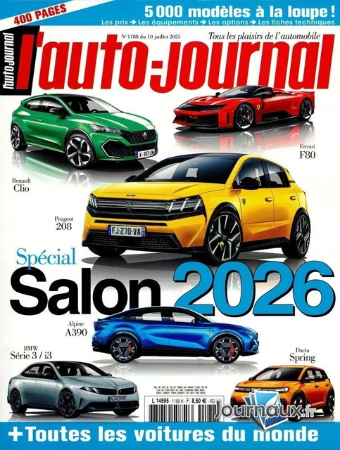 L'Auto-Journal 1992 - Spécial Salon 92 - Toutes Les Voitures Du Monde