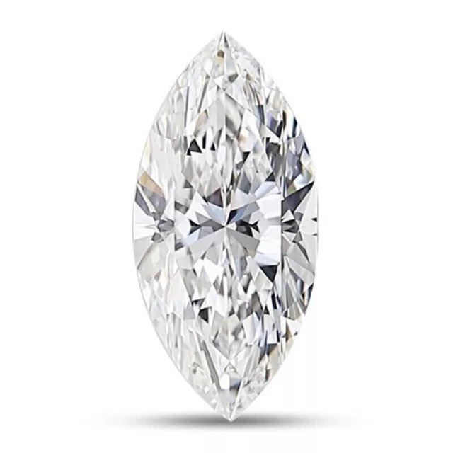White Diamond  Marquise Cut 1.14 Ct Natural VVS1 D Grade gemstone RE06