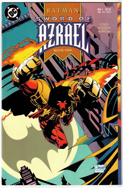Batman Sword Of Azrael #1 (1992)- 1St Appearance Of Azrael-Dc O'neill Quesada-Vf
