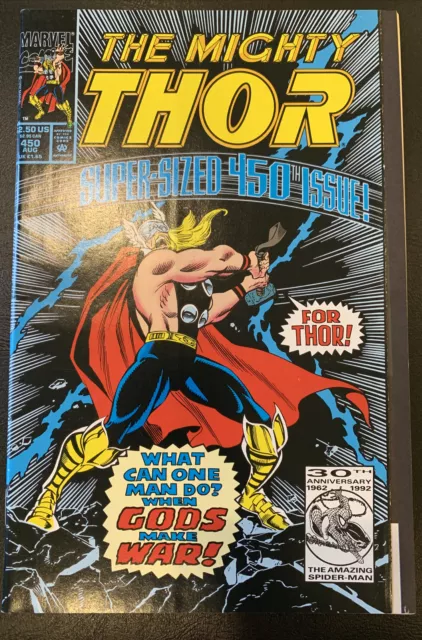 The Mighty Thor 450, Marvel Comics, Super-sized 450th Issue, First app Blood Axe