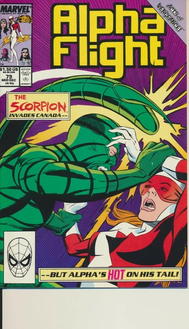 Alpha Flight #79 Comic Book - Marvel Comics