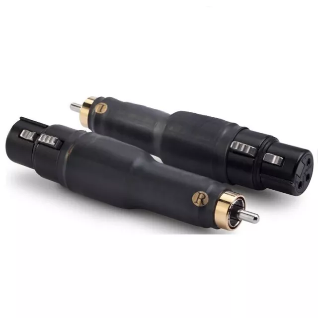 Female XLR to Male RCA Adapter Plugs  For CARDAS AUDIO FXLR-MRCA Connectors、