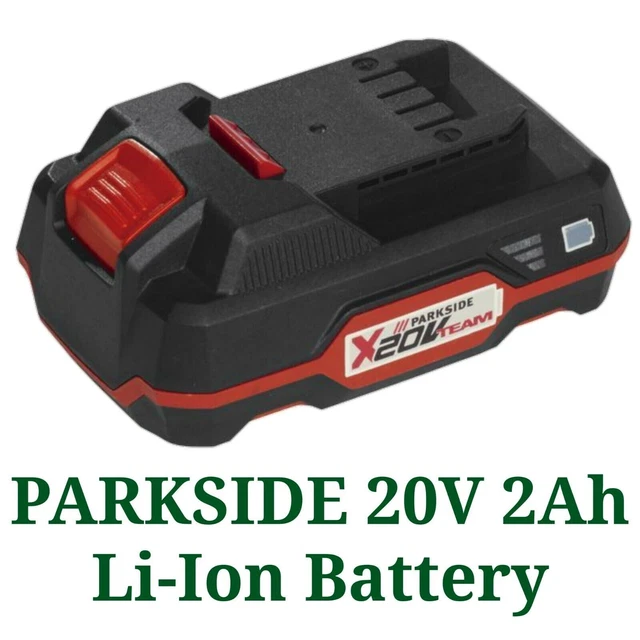 PARKSIDE 20V 2AH Rechargeable Battery for Parkside X 20V Team Tools