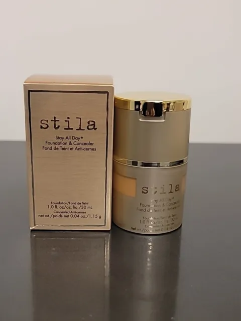 STILA Stay All Day Foundation 1oz & Concealer .04oz #10 GOLDEN