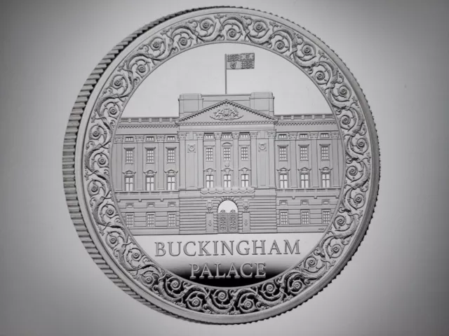 Buckingham Palace 2024 UK 5 Pound Silver Proof Coin - 2,500 coins minted only