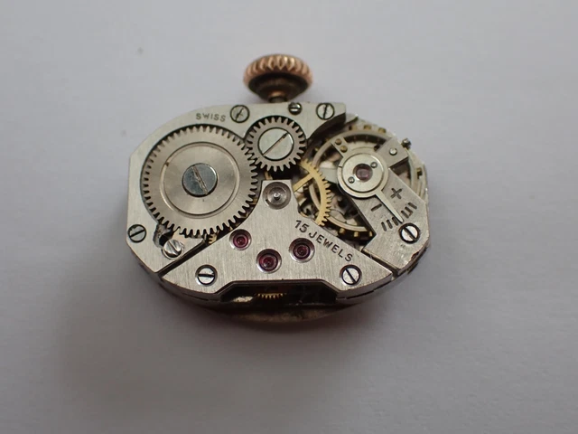 Mouvement De Montre Mécanique Dame HP 25 - Occasion En Parfait État De Marche