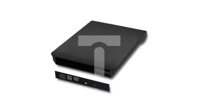Qoltec Gehäuse/Schacht für optisches CD/DVD-Laufwerk, SATA USB 3.0 12,7 /T2DE