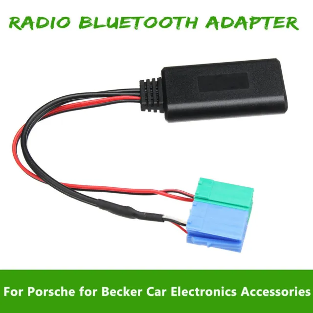 1 X Bluetooth Adaptateur Aux Câble for Porsche Becker Stere 8PIN&6PIN Port D