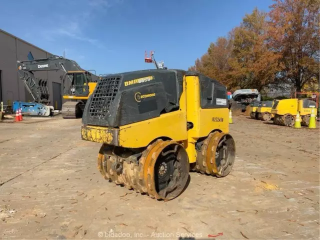 2019 Bomag BMP8500 Walk Behind Vibratory Trench Roller Compactor Kubota bidadoo