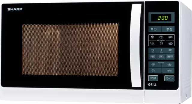 Forno Microonde Combinato Sharp Grill 25 Litri 900 W R-742 WW