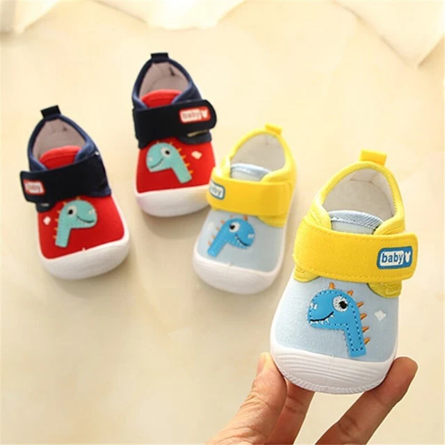 Pantofole calde scarpe da culla antiscivolo bambino calze tela neonato bambina bambino
