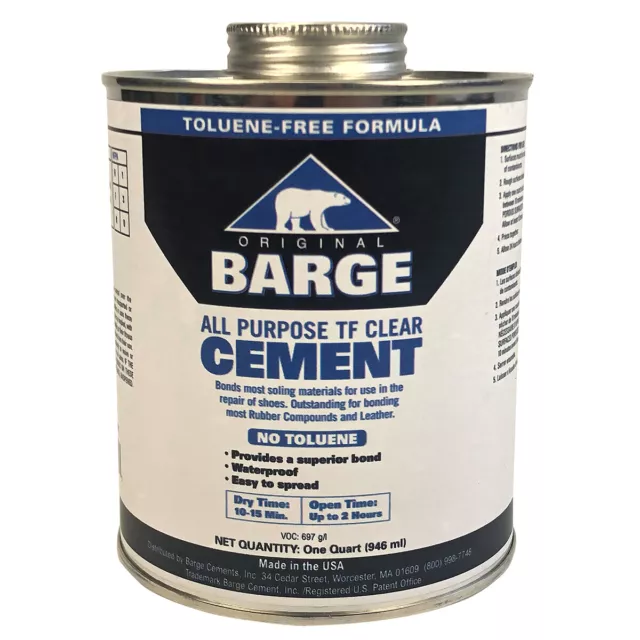 Barge All-Purpose TF Clear Cement - Quart