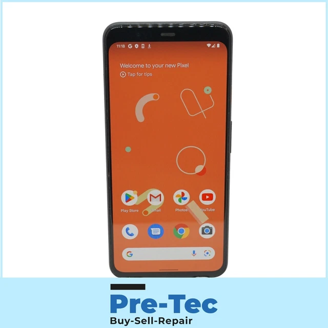 Google Pixel 4 XL G020P, 64 GB, arancione (SIM sbloccato/SIM singola) - masterizzazione schermo minore