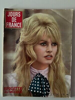 Brigitte Bardot Jours de France 924 1972 Dominique Sanda Special Balmain 