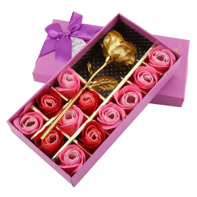 Valentines Day Gift Box Romantic Scented Rose Flower Petal Bath Decorati SD