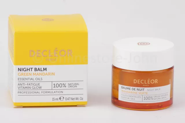 Decleor - Green Mandarin - Night Balm - 15ml Nachtbalsam