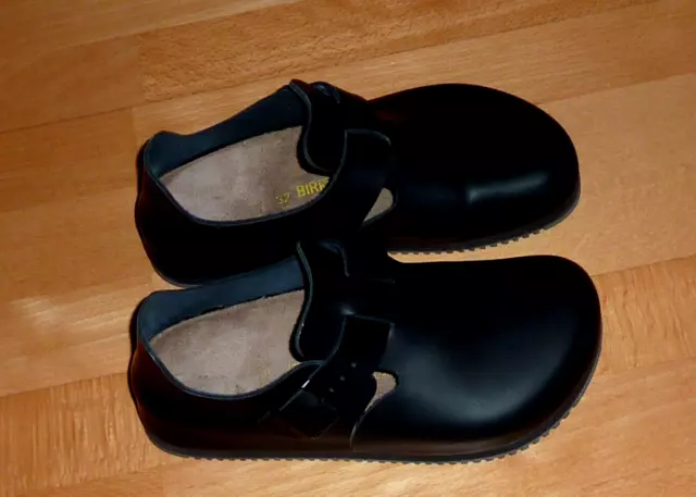 Birkenstock / Clogs Gr. 37 mit Fußbett, gekauft ca. 1990