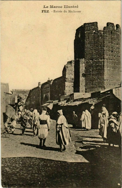 CPA AK Fez - Entree du Mechoaur MOROC (963493)
