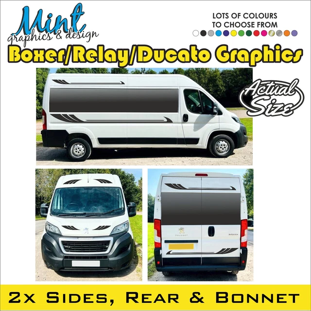 Adesivi Per CAMPER Grafica In Vinile Adesivi Decalcomanie Set Camper Van RV Caravan Motorhome - Foto 2