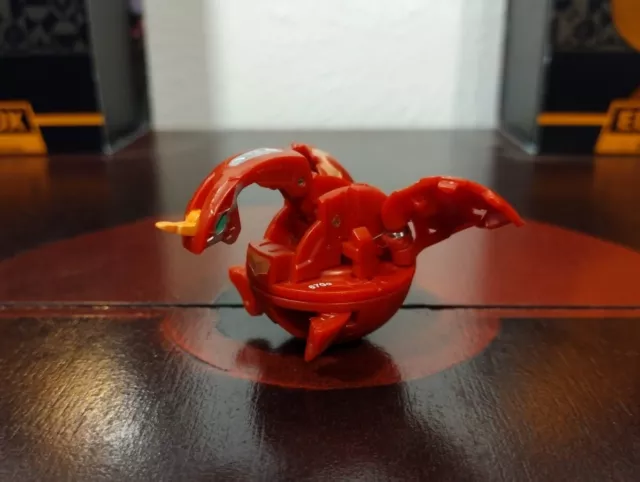 Bakugan Pyrus Spin Dragonoid 670G Red New Vestroia DOESN'T SPIN