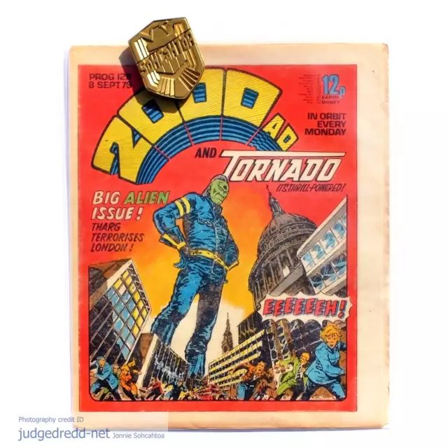 2000AD Prog 129 ABC Warriors Devil Planet Tornado Comic Book 8 9 79 UK 1979 (:f)