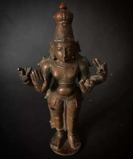 Indien Antique Indian Hindu Bronze Asia Buddha  Nepal Krishna Shiva Ganesha