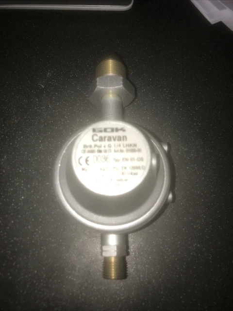 Truma Schottregler 8 Mm GOK 0129471 - 30mbar GOK Mit Prüfpunkt