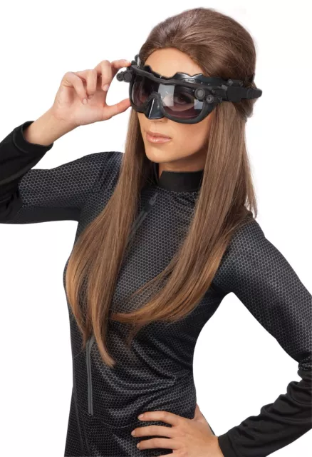 Batman The Dark Knight Rises Deluxe Catwoman Goggles mask One Size Black