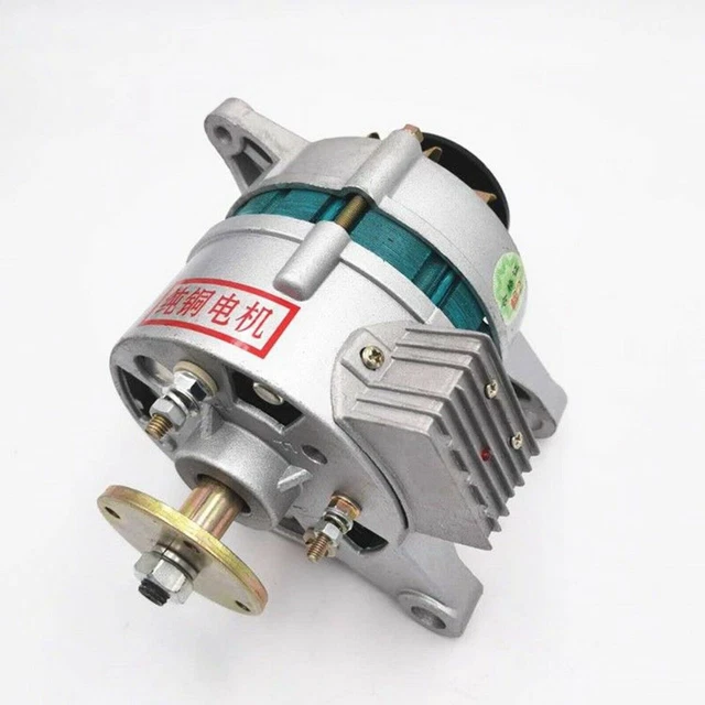 Generador síncrono imán permanente sin escobillas 1200 W bajas RPM carga de CA/CC