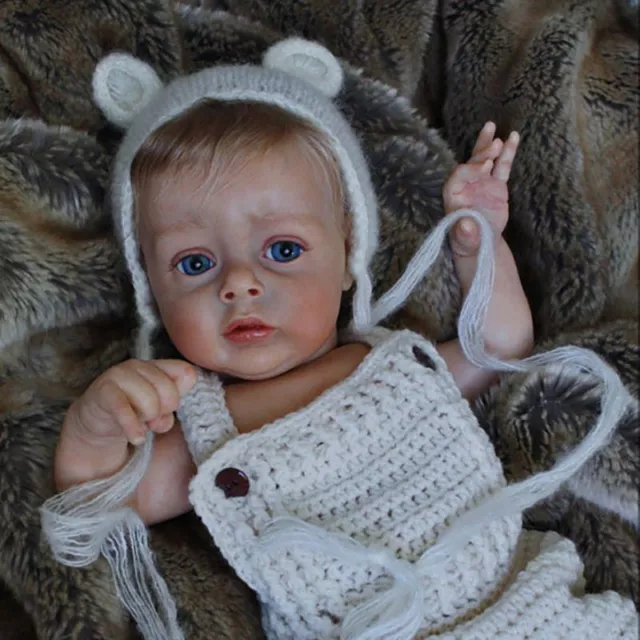 19inch Reborn Doll kit Mika Cute Baby Lifelike Real soft Touch