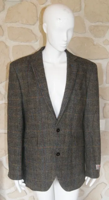Veste pure laine neuve taille 52-54 EUR marque HARRIS TWEED étiquetée à 429€