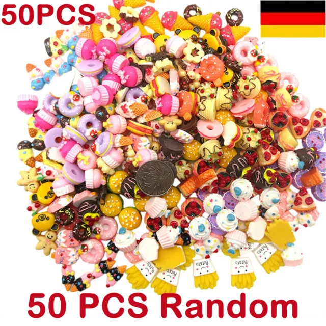 50 x Jumbo Squishies Duftanhänger Kawaii Squishy Rising Plastic Hard Spielzeug