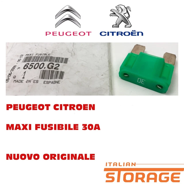 PEUGEOT CITROEN MAXI Fusible 30A Neuf Original 6500G2 6500F6 95525720 ...