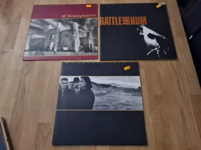 Schallplatten LP Konvolut : U2 Bono (3 Stück)