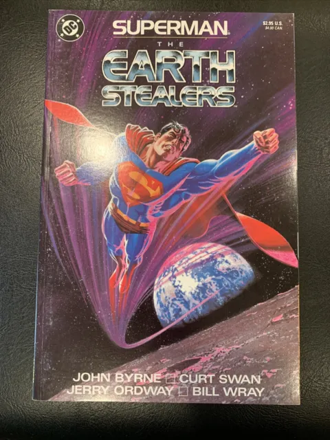 SUPERMAN THE EARTH STEALERS (1988) Jerry Ordway Cover