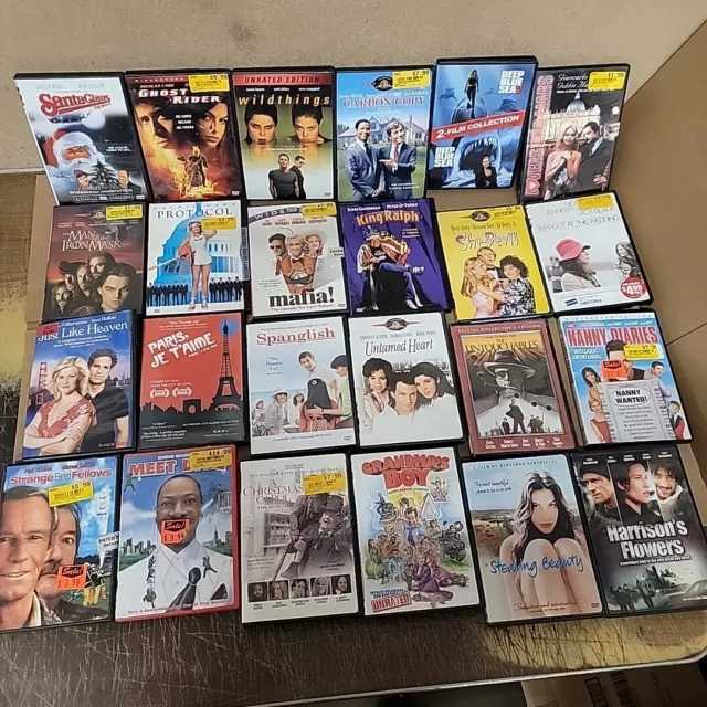 HUGE Lot of 103 DVD Action Drama Comedy Romance SCI-FI Adventure Movie BUNDLE