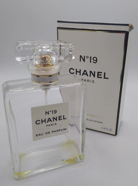 Chanel No 19 Empty Bottle In Original Box 50ml