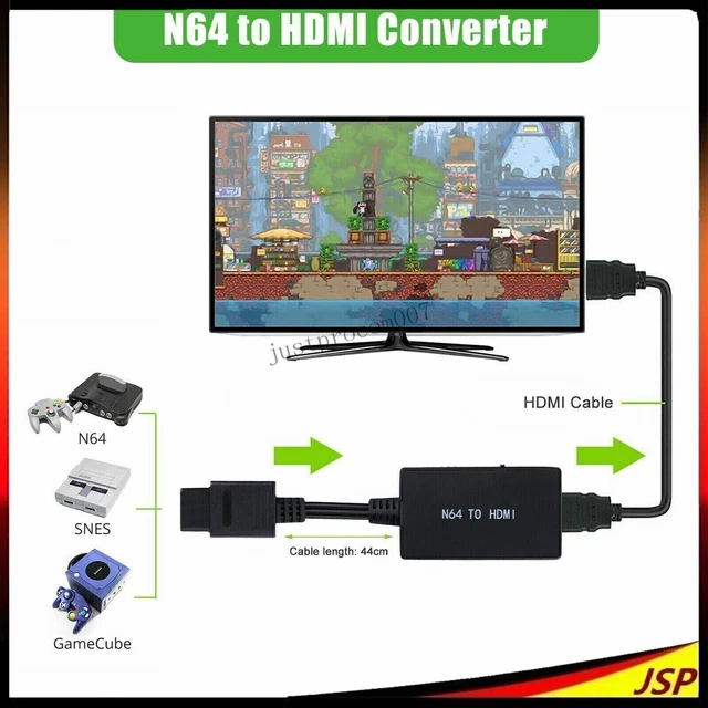 Cikonielf Pour Convertisseur De Console De Jeu SS Convertisseur De