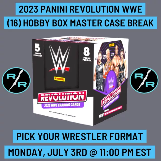 JOHN CENA 2023 Panini Revolution WWE 16x Hobby Box 1x Case Break 2.