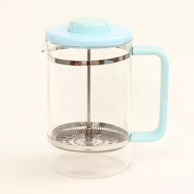 Vintage Retro Bodum 1.5L Coffee Plunger Press in Baby Blue