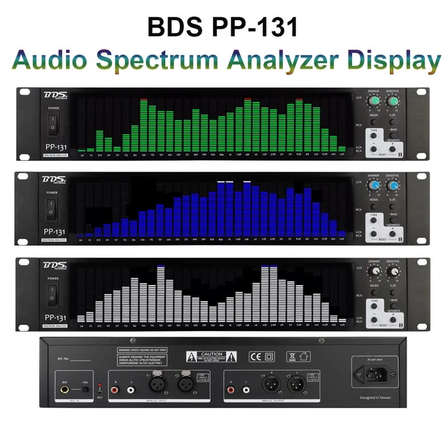 DIGITAL AUDIO SPECTRUM Analyzer Display VU Meter 31Segment BDS PP131