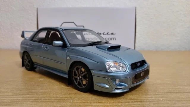 Modèle Réduit Subaru Impreza WRX STI WR1 Peter Solberg 2003 - échelle 1:18 Ottomobile, Neuf