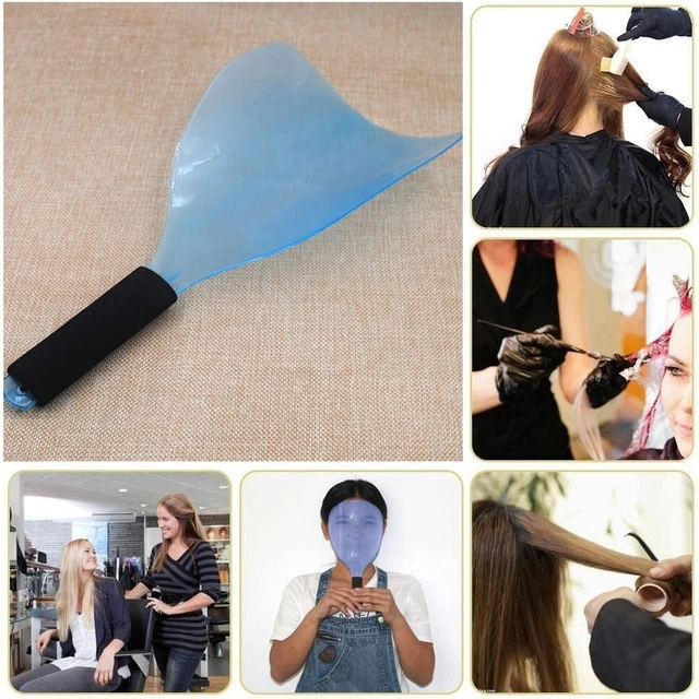 Máscara de ojos antideslizante para herramientas capilares plástico protector facial máscara en aerosol facial