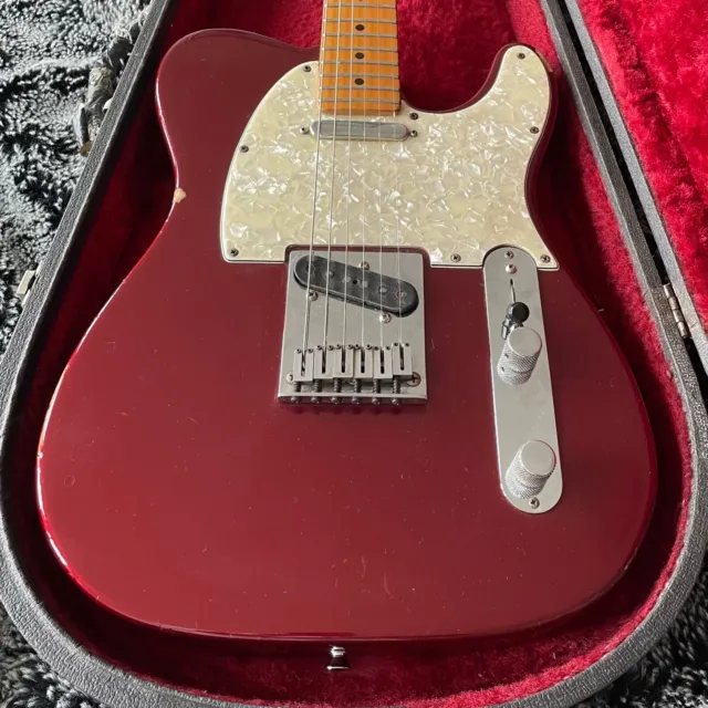 Fender Telecaster USA 1988 Stock American Standard Candy Cola + Hardcase VGC FWO