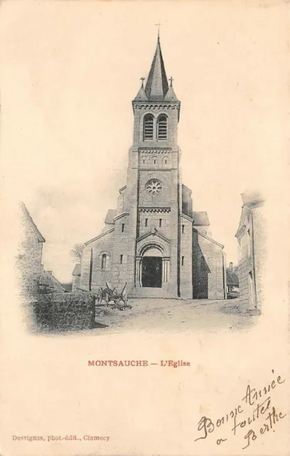 MONTSAUCHE - L'Eglise - Desvignes, phot.éditeur, Clamecy